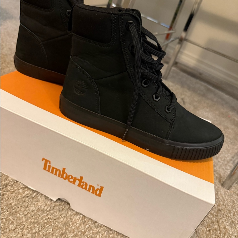 Timberland Black High-Top Skyla Bay Boots